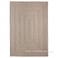 High quality livingroom wool braided woven area rug